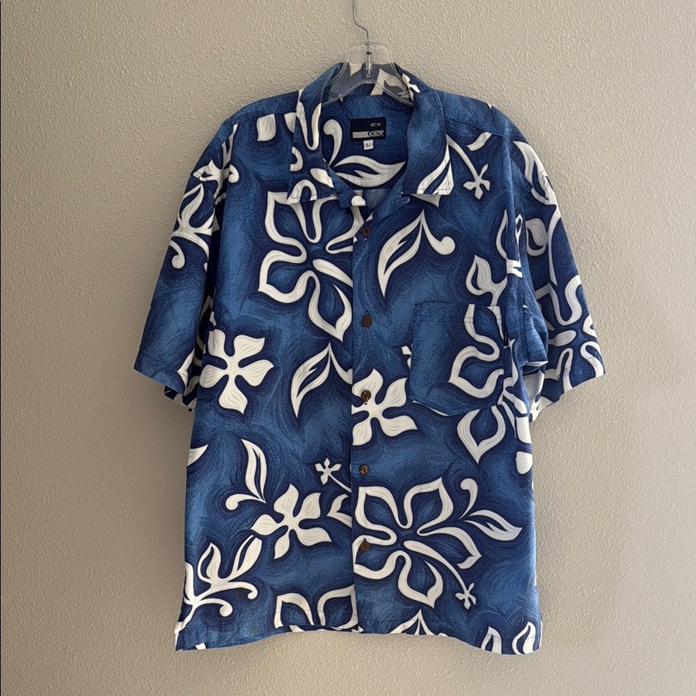 Gotcha Hawaiin Print Shirt - size Large
